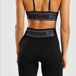 Black high waist flex leggings